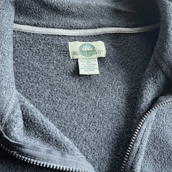 Weather Spirits: Vintage Drop Shoulder Fleece Jacket - Picture 6 of 10